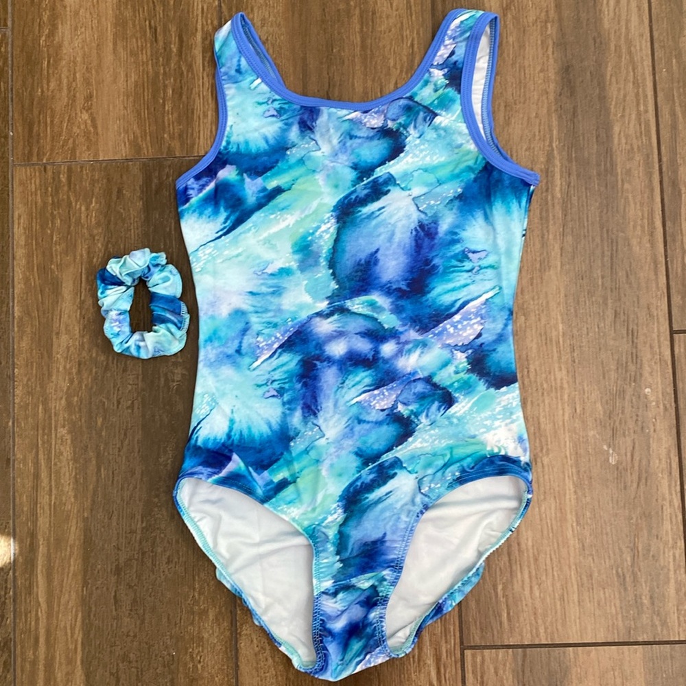 KBee Gymnastics Leotard size AS, like new condition